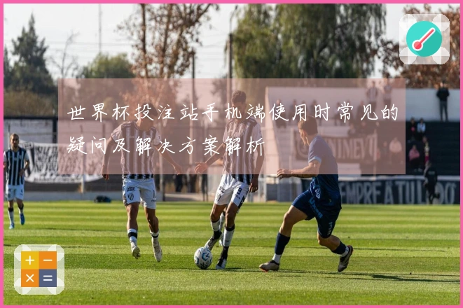 世界杯投注站手机端使用时常见的疑问及解决方案解析